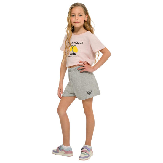 Bodytalk Παιδικό σετ Girls Crop Top & Long Shorts Set